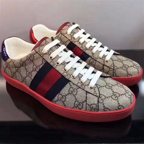 cheap gucci mens sneakers|authentic Gucci sneakers for men.